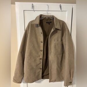 Banana Republic Men's Tan Shirt Jacket Sz M